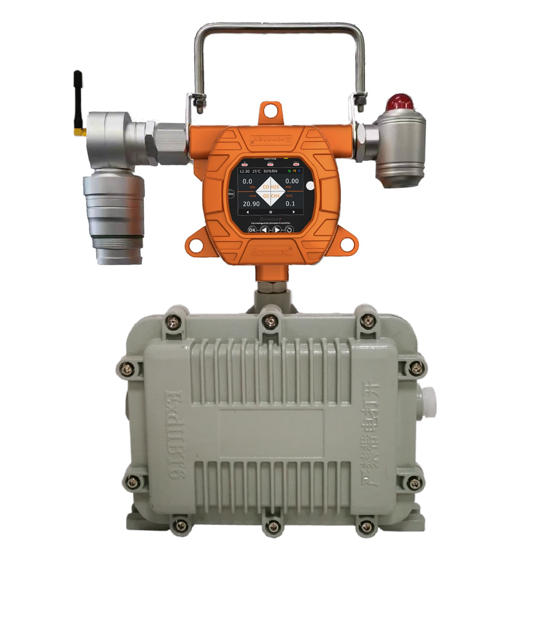 移动复合式气体检测报警器